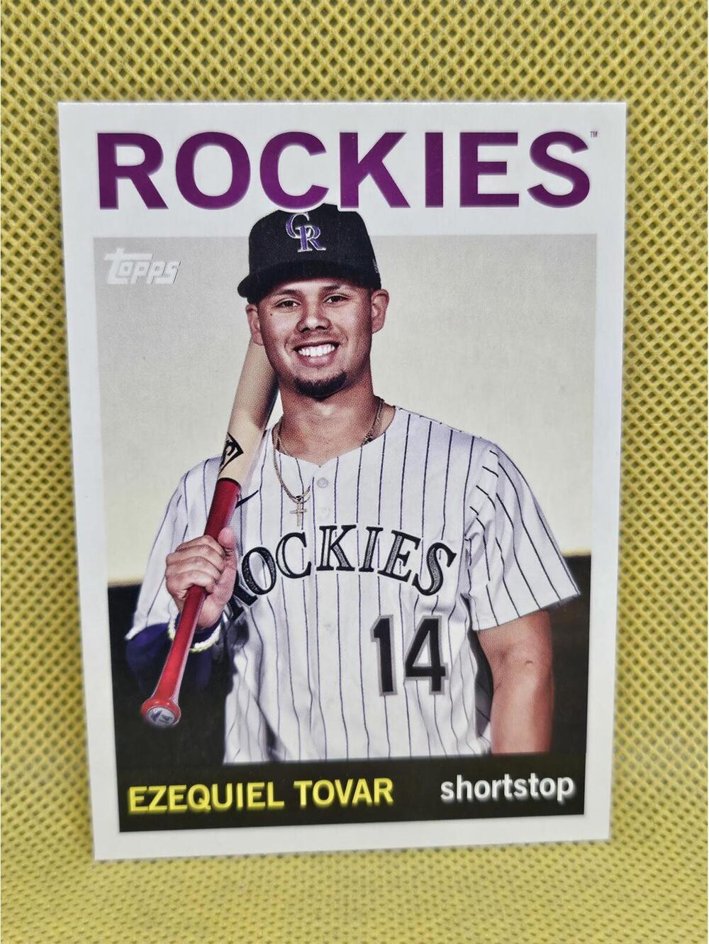 Ezequiel Tovar - 2025 Topps Archives #30 - Rockies - RAW mint - Picture 1 of 2